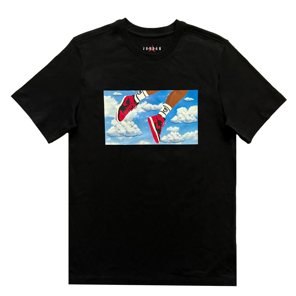 AIR JORDAN crna majica