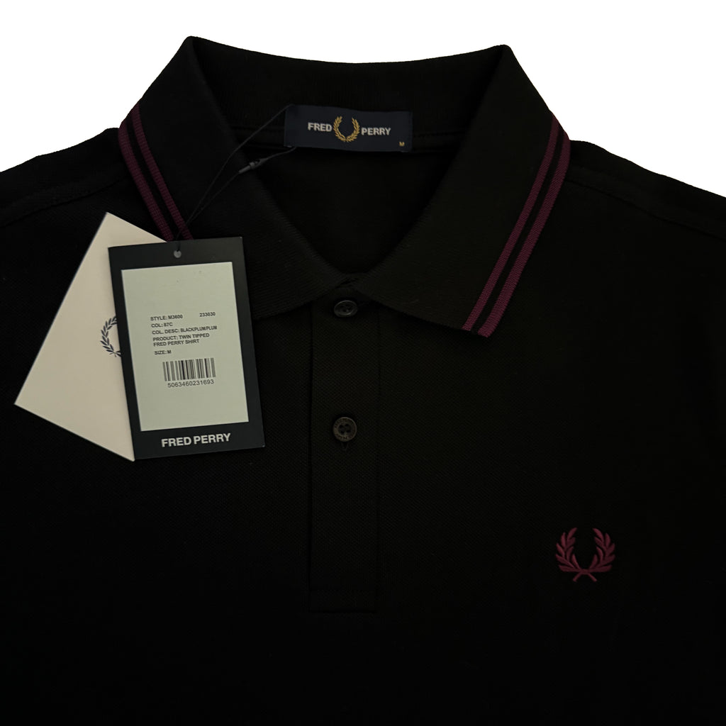 FRED PERRY crna majica