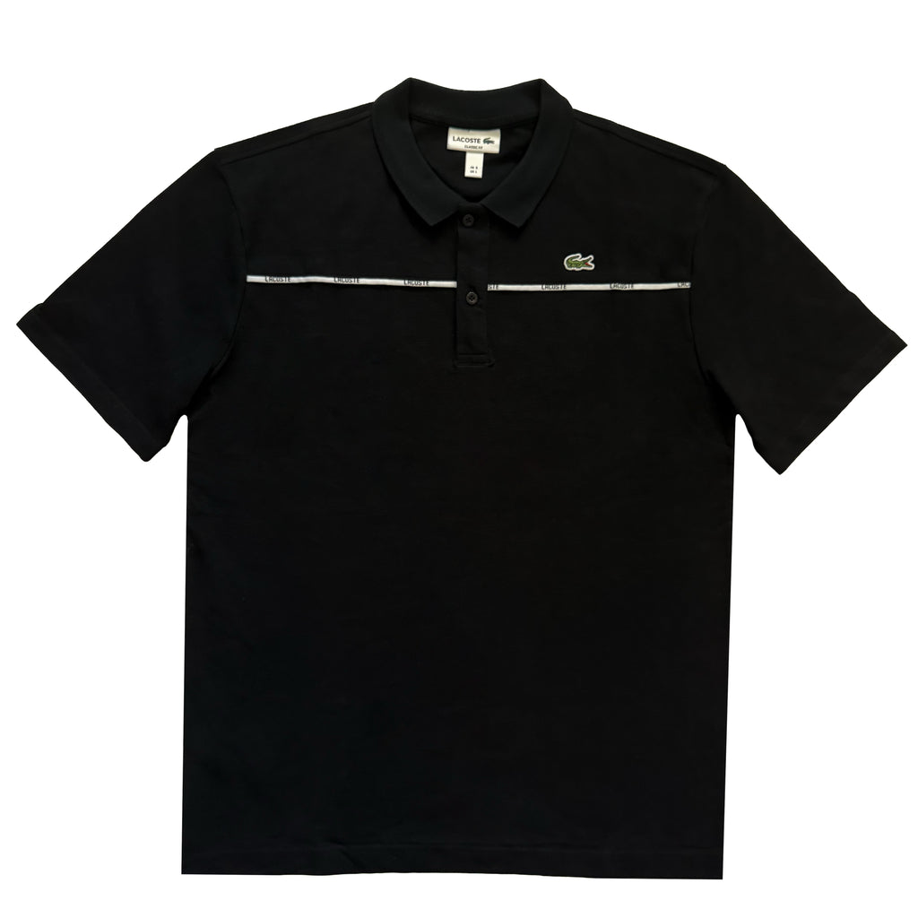 LACOSTE polo majica crna