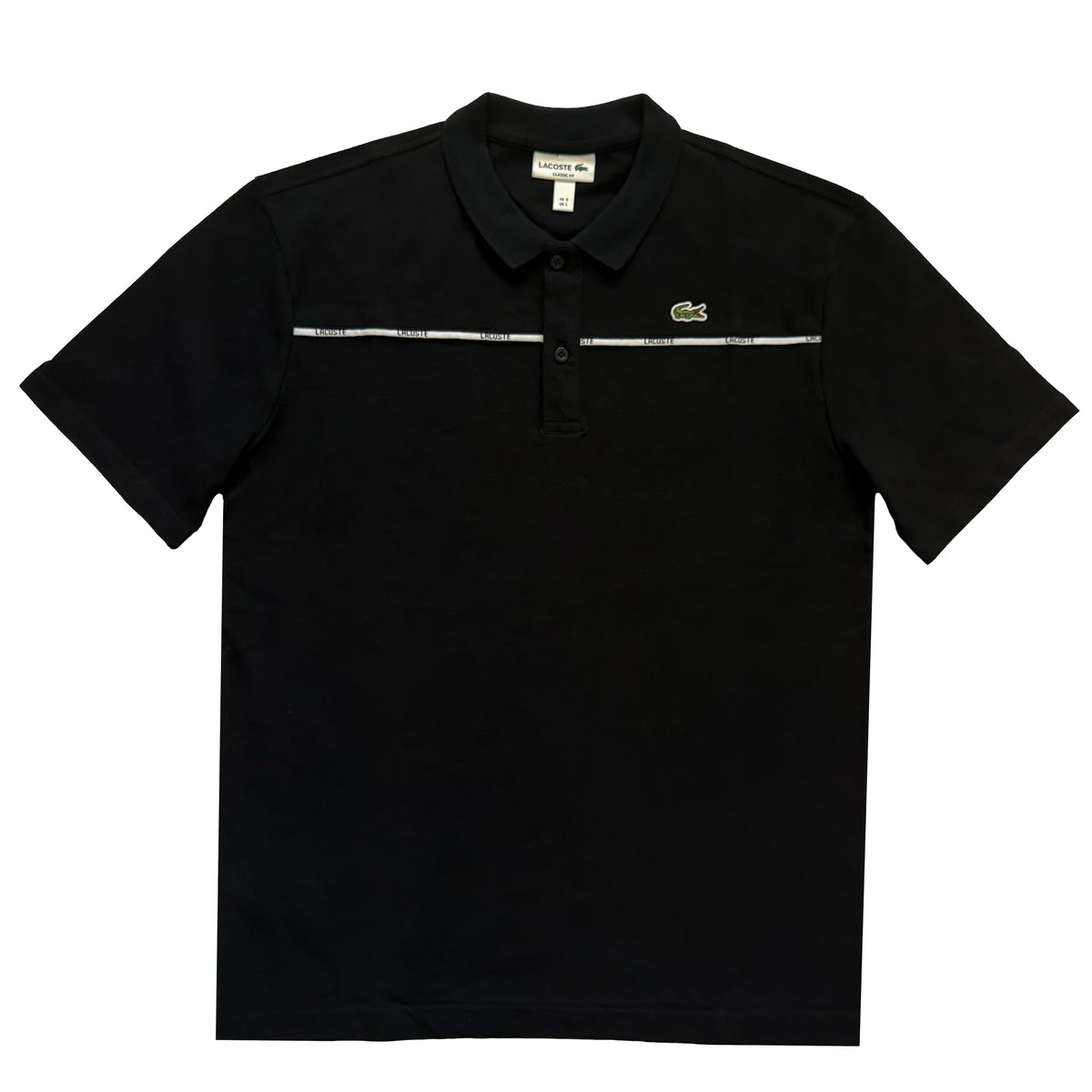 LACOSTE polo majica crna