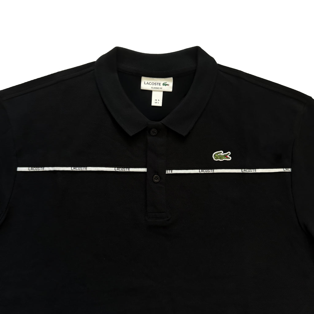 LACOSTE polo majica crna