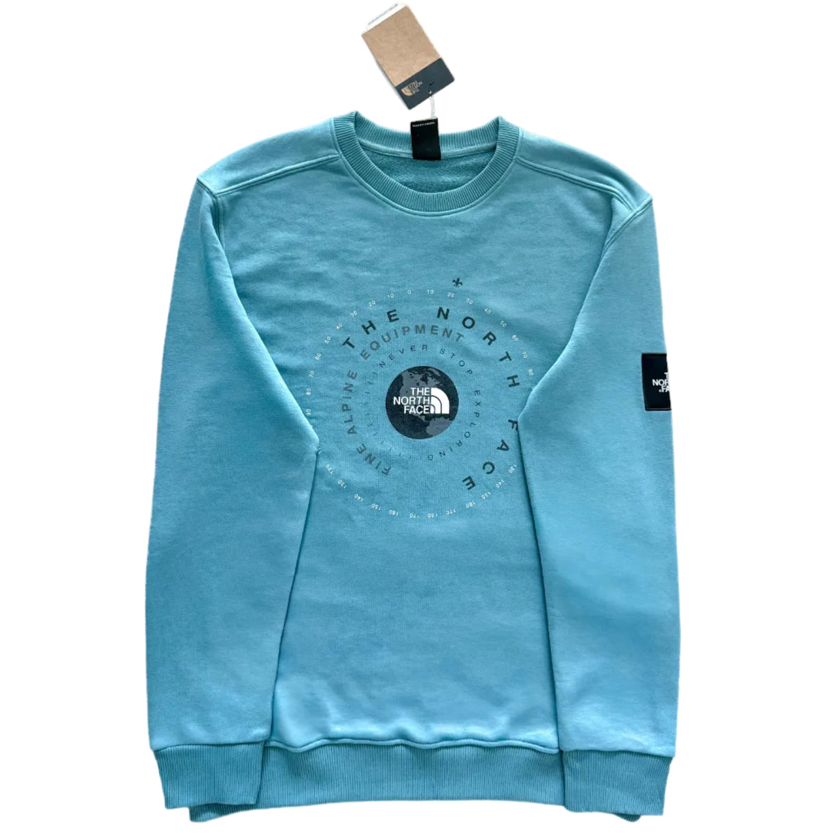THE NORTH FACE svetlo plavi duks