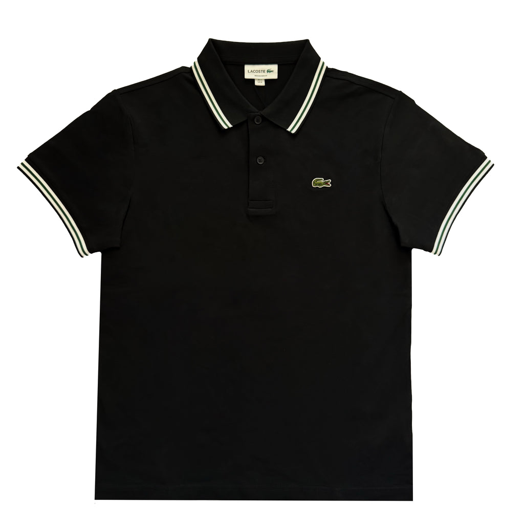 LACOSTE polo majica crna