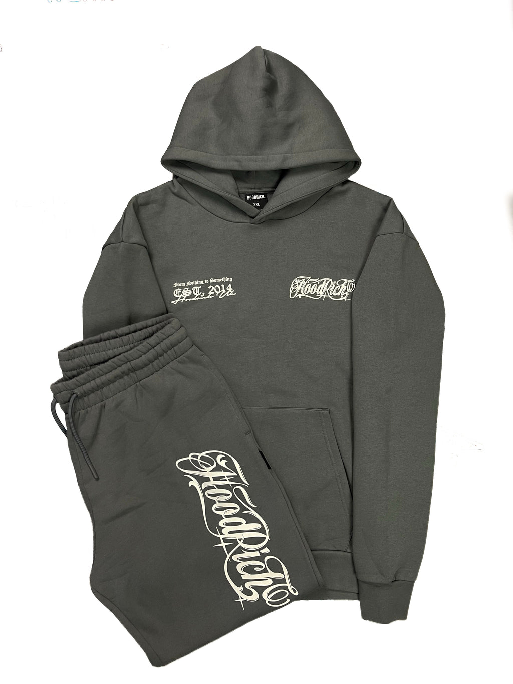 HOODRICH sivi komplet