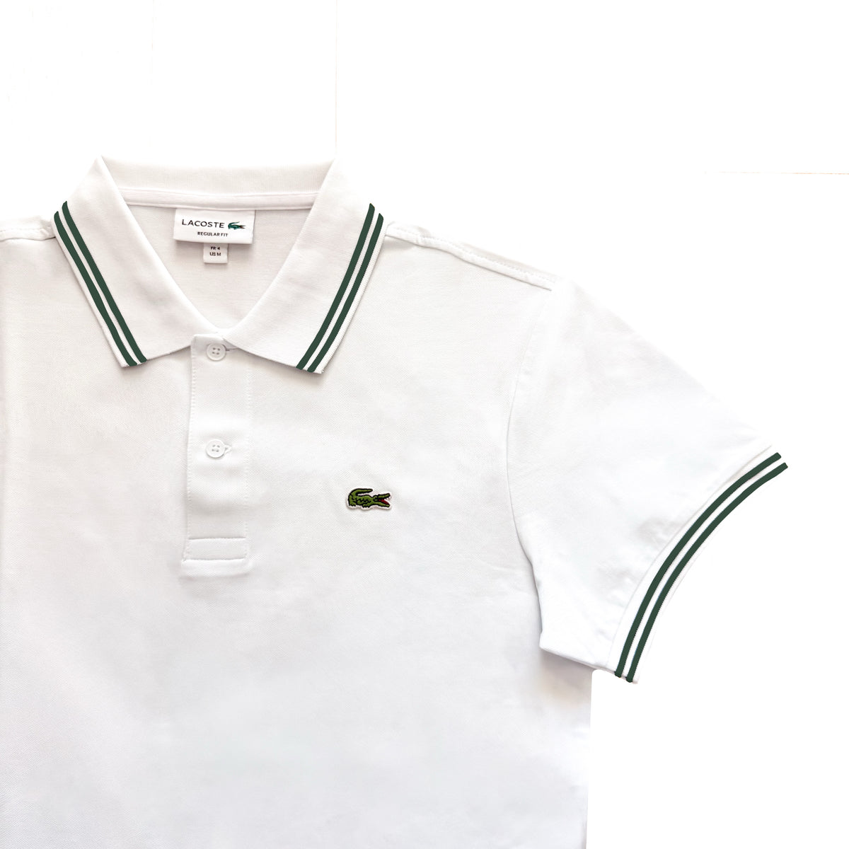 LACOSTE polo majica bela