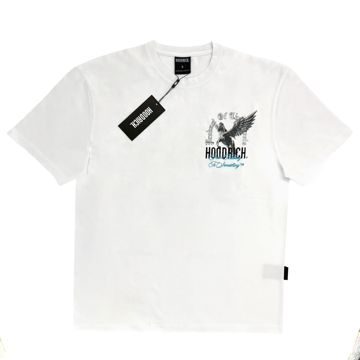 HOODRICH bela majica oversize